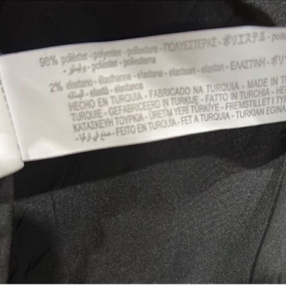 Zara Black Creased Satin Wrap Kimono/Top(Size
NWT (Size XS-S) - Picture 8 of 8